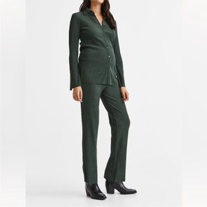 H&M Maternity Mama 2 Piece Crinkle Jersey Set